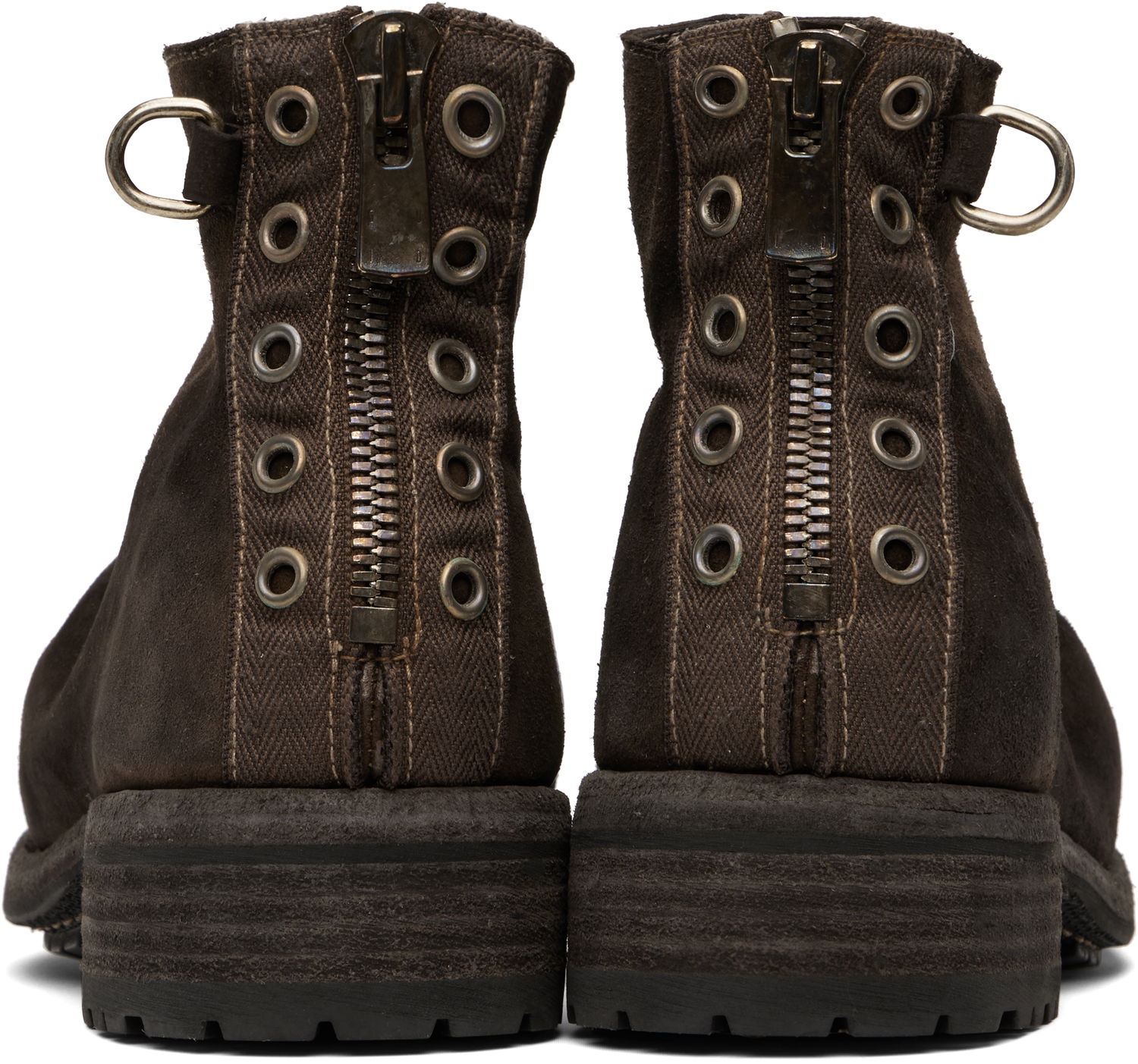 Oblačila UNDERCOVER UNDERCOVER Guidi Edition Boots Rjava | UC1E4F01, 1