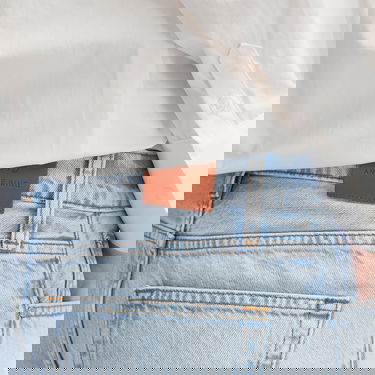 Kavbojke Anine Bing Washed Blue Hugh Jeans 26" Modra | A-06-7135-WHD24, 5