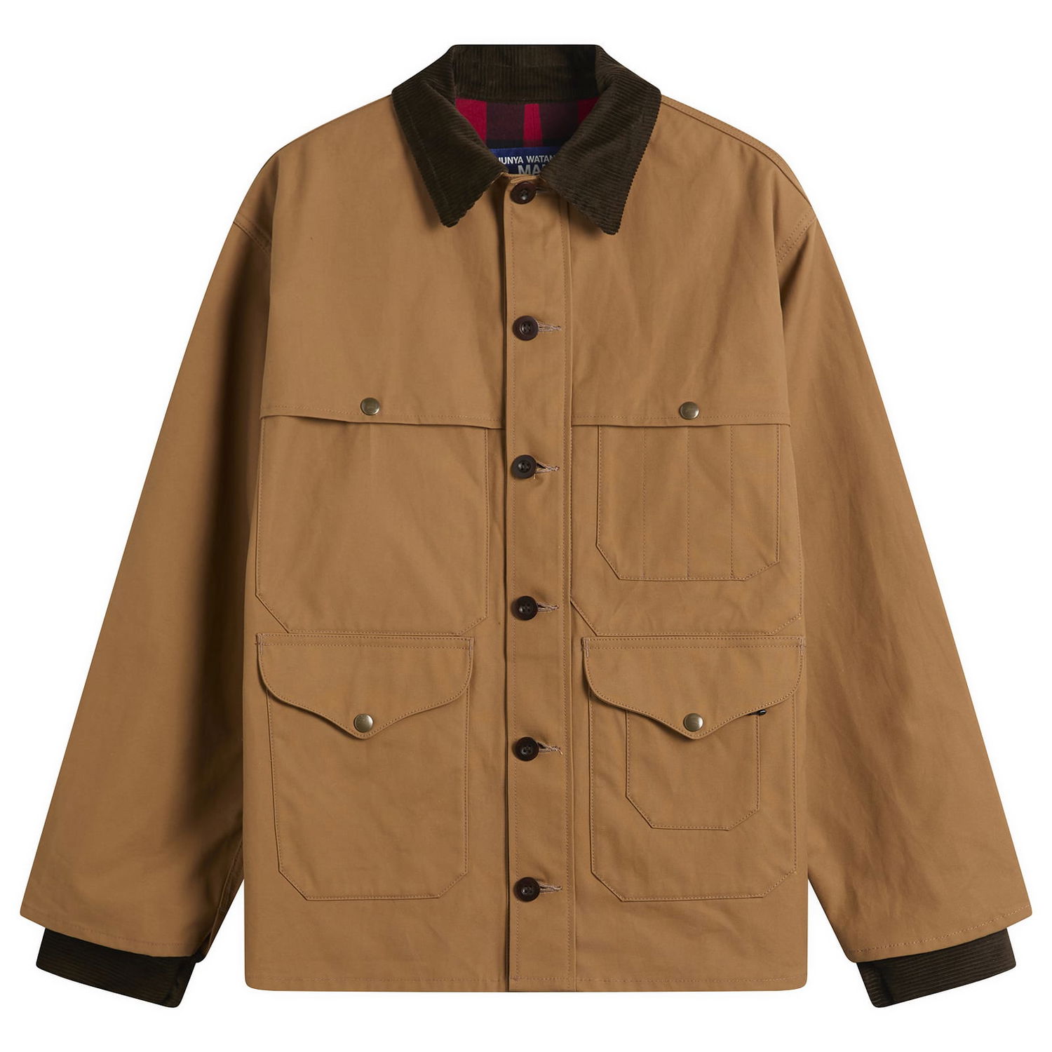 Jakna Junya Watanabe Junya Watanabe MAN x Filson Flannel Check Jacket Rjava | WP-J023-051-1, 0