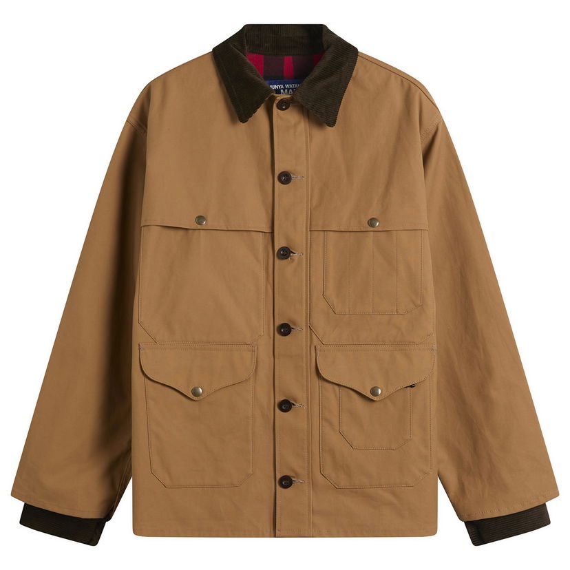 Jakna Junya Watanabe Junya Watanabe MAN x Filson Flannel Check Jacket Rjava | WP-J023-051-1