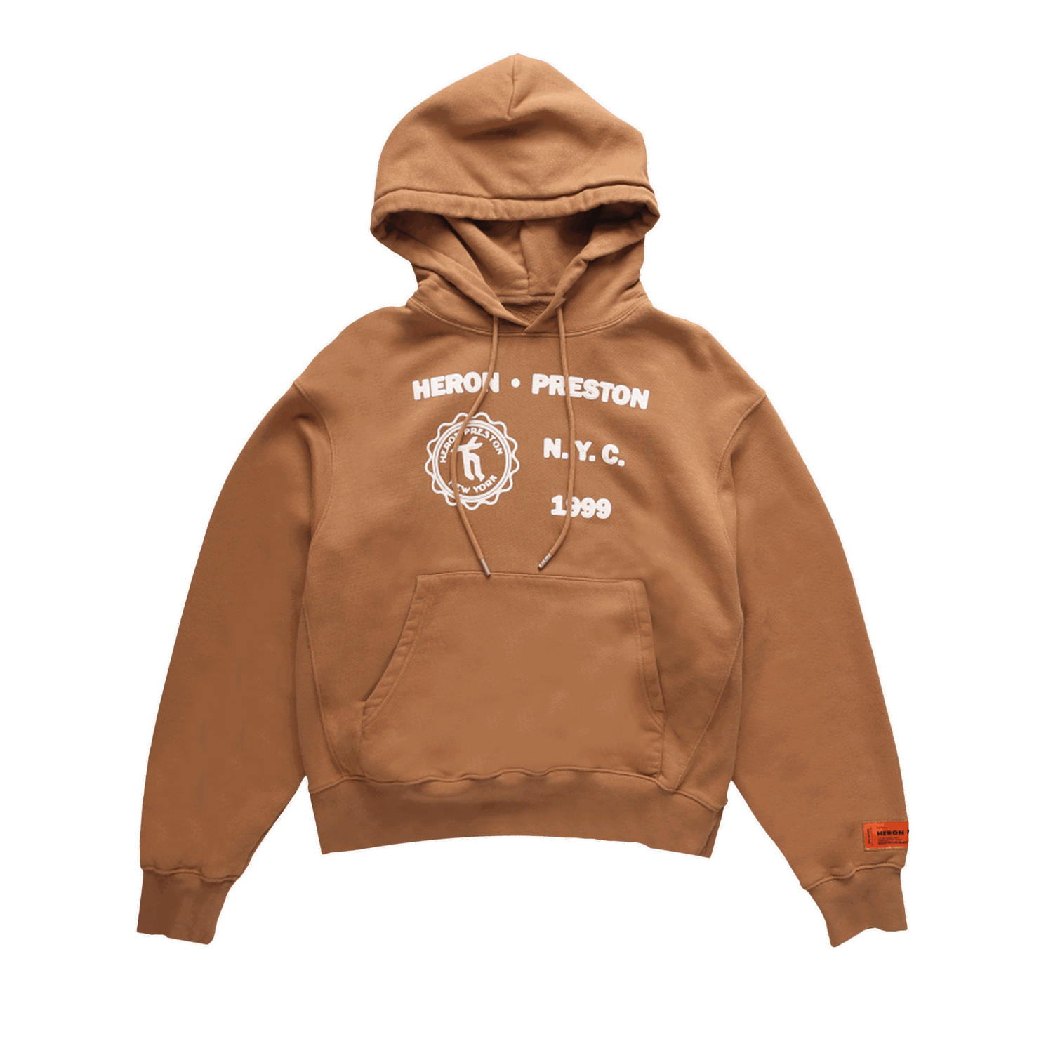 Pulover HERON PRESTON Medieval Hoodie Rjava | HMBB024F22JER0056401, 0