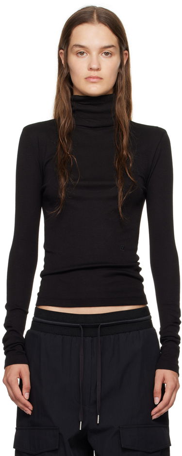 Pleteni pulover Helmut Lang Helmut Lang Turtleneck Črna | O01HW518, 0