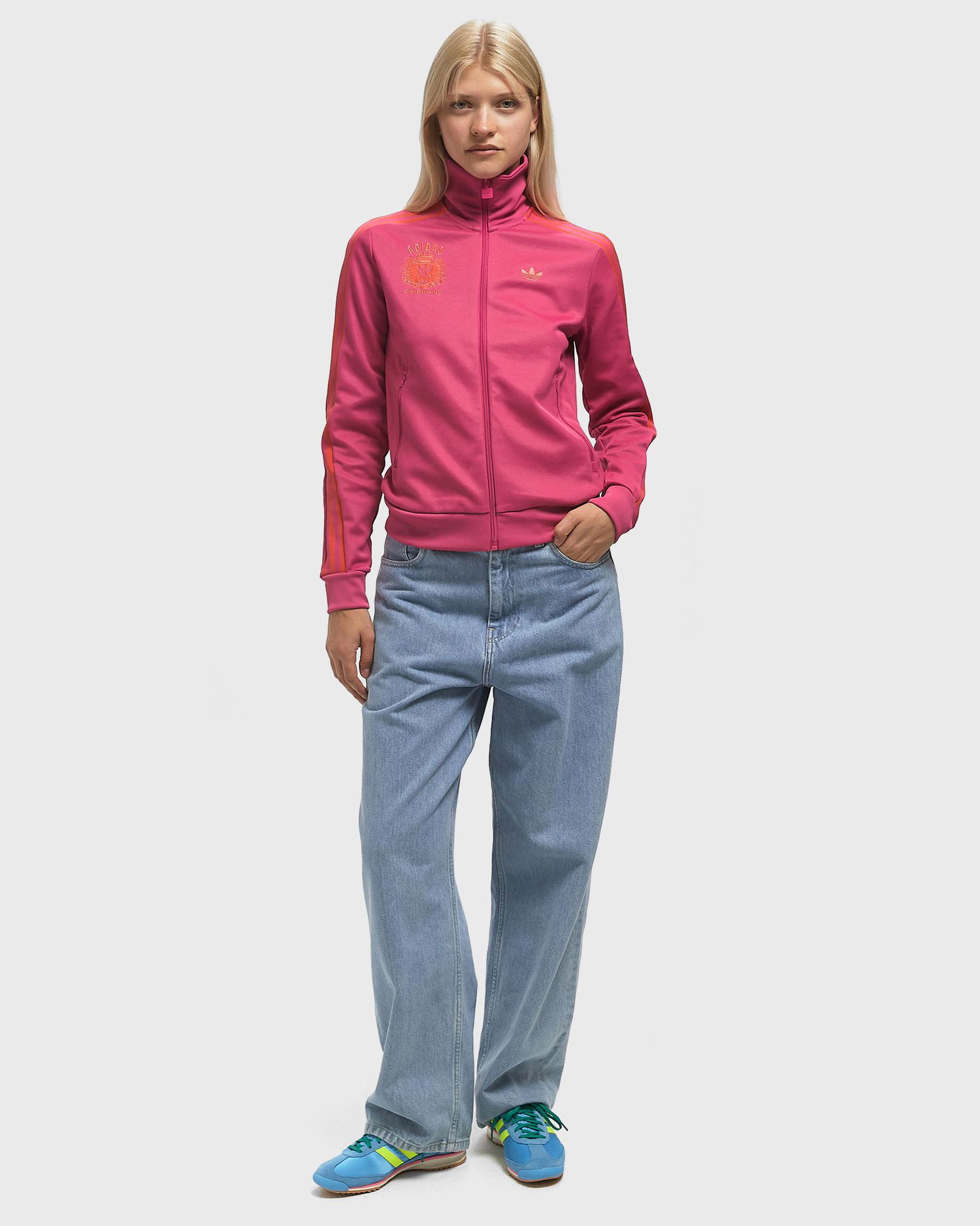 Jakna adidas Originals Track Jacket Roza | JW6056, 1