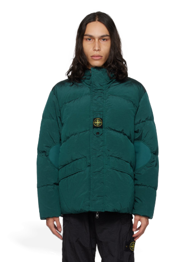Jakna Stone Island Quilted Reversible Down Jacket Zelena | 791542719