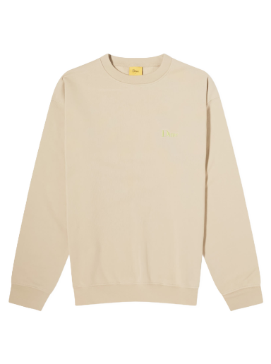 Pulover Dime Classic Small Logo Crew Sweat Sand Bež | DIME23D1F18-SAN