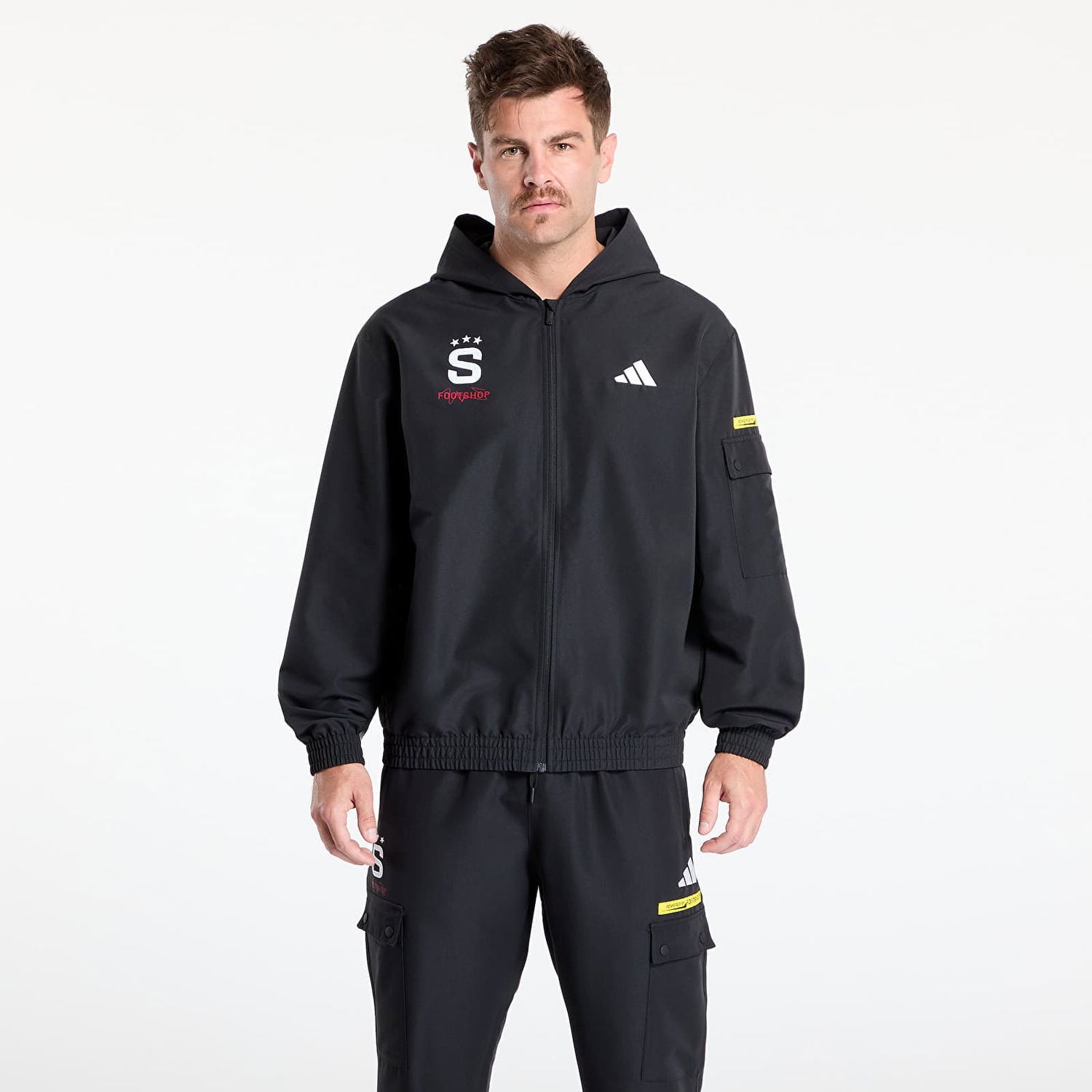 Vetrovka adidas Performance Footshop x Sparta Windbreaker Črna | FTSHP_496, 0