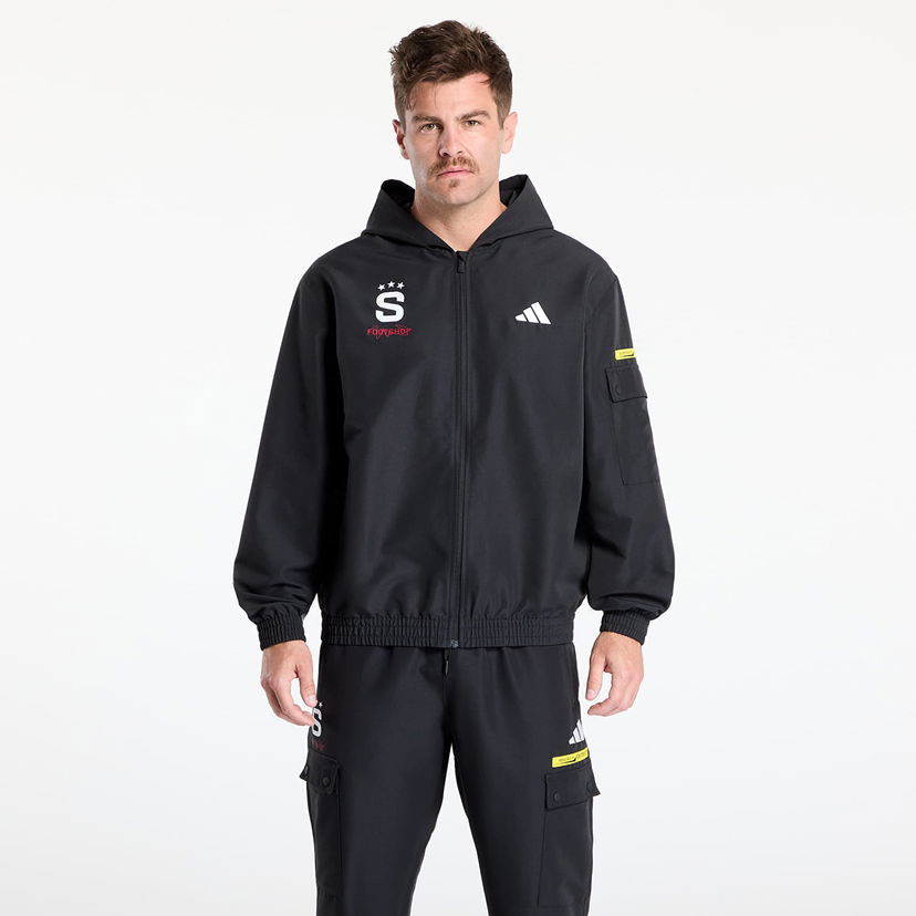 Vetrovka adidas Performance Footshop x Sparta Windbreaker Črna | FTSHP_496