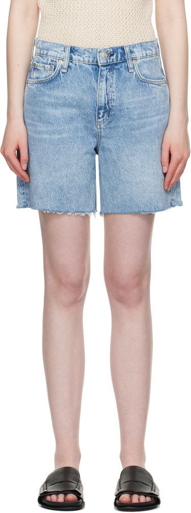 Kratke hlače rag & bone Rag & Bone Kaia Denim Shorts Modra | WDD25P9001RGMA, 0
