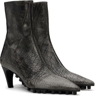 Superge in čevlji Marni Marni Spike Ankle Boots Siva | TCMS011206 P8032, 3