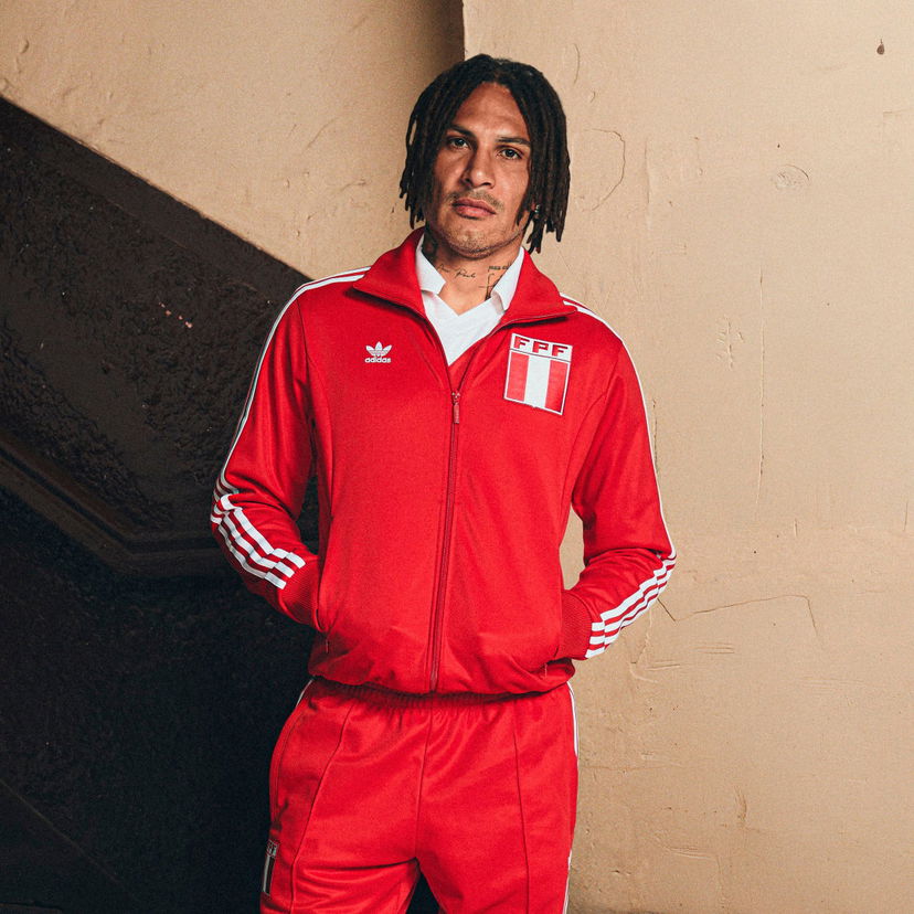 Trenirka adidas Performance Peru Track Top Rdeča | JM7309