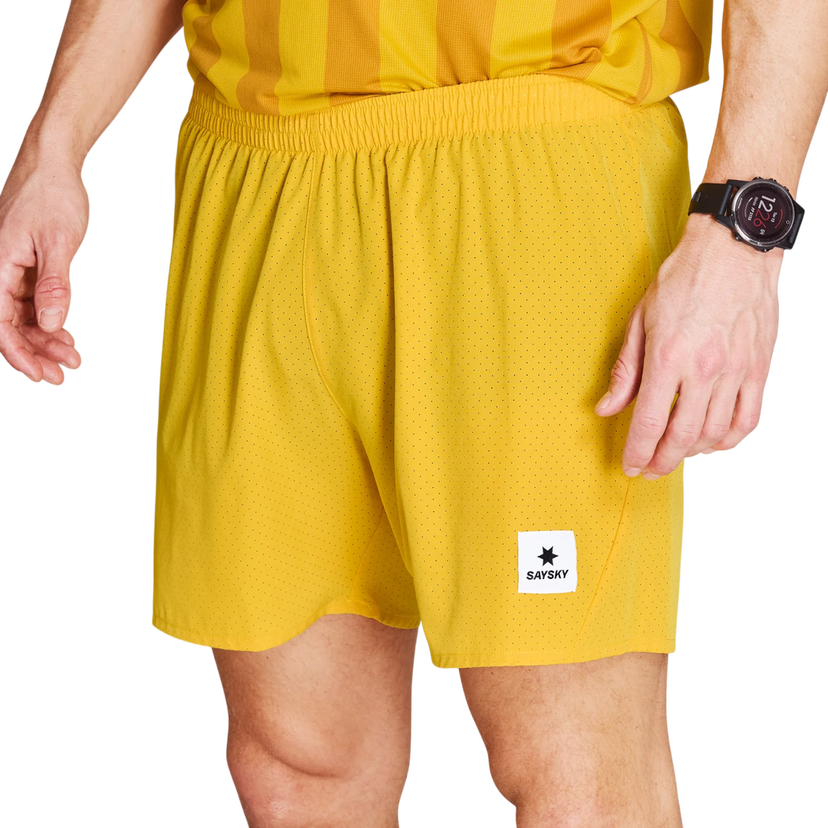 Kratke hlače Saysky Saysky Pace Air 5" Shorts Rumena | nmrsh21c-412