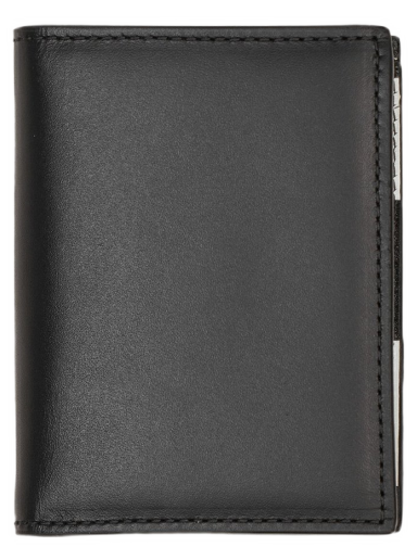 Denarnica Comme des Garçons Classic Print Leather Wallet Črna | SA0641CP 1