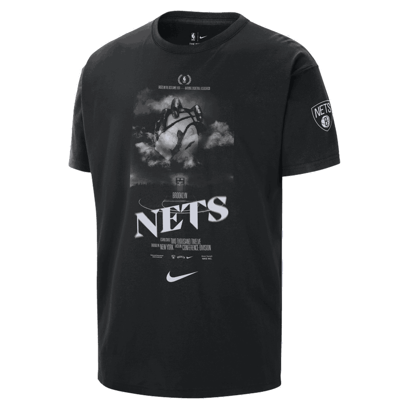 Majica Nike NBA Nets T-shirt Black Črna | HJ2716-010