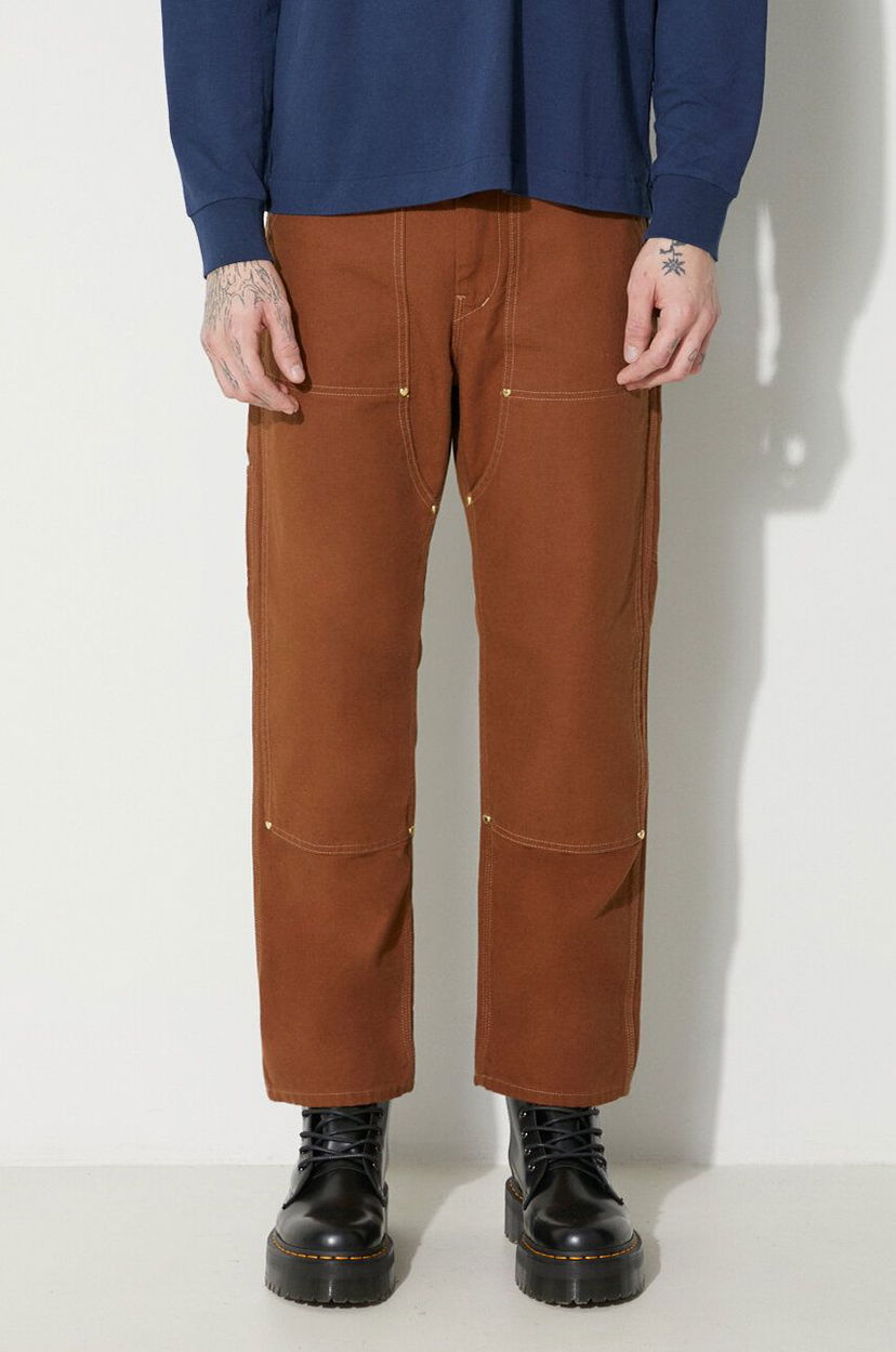 Cargo hlače Human Made Duck Painter Pants Rjava | HM26PT012