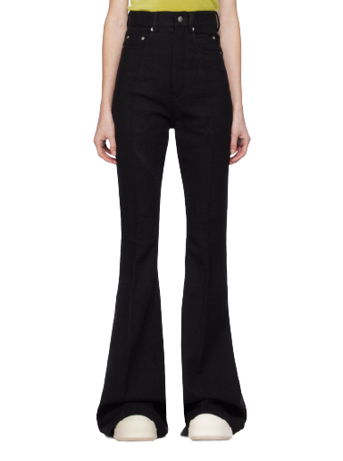 Hlače Rick Owens Bolan Trousers Črna | RO02C1329 WN