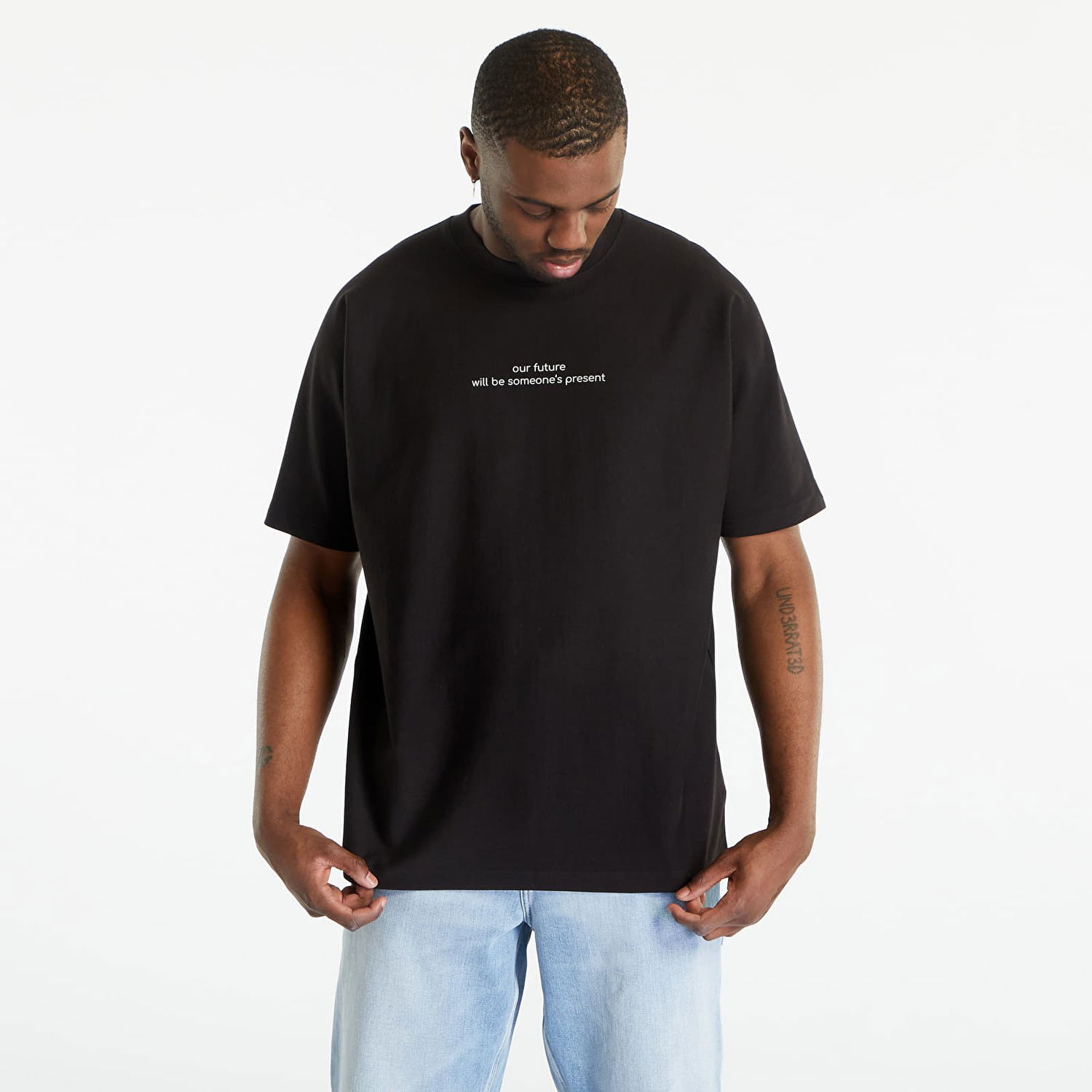 Majica PREACH Overdropped Universe T GOTS Črna | 206282 900, 0