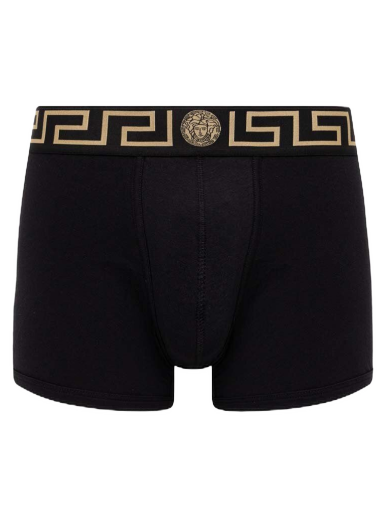 Spodnje perilo in nogavice Versace Boxers Črna | AU10028