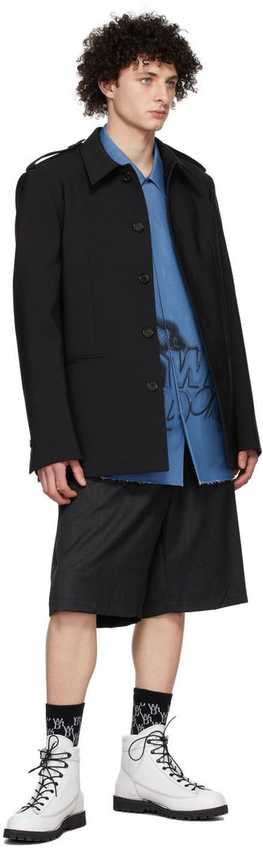 Srajce We11done We11done Regular Collar Jacket Črna | WD-JK1-22-084-M-BK, 3