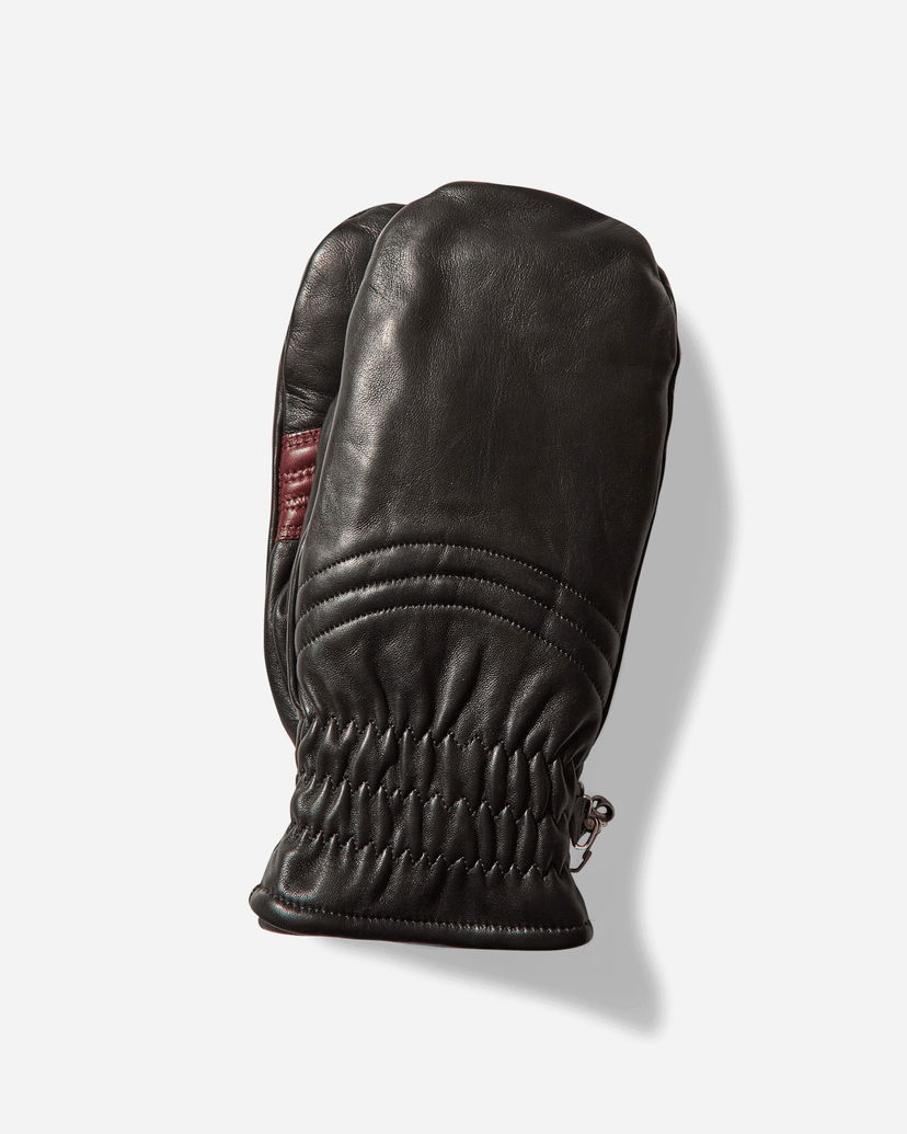 Rokavice OUR LEGACY Spheric Leather Mittens Črna | A4258SBN 001