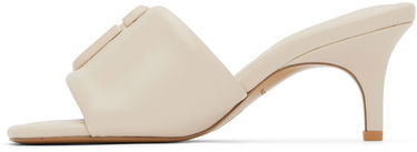 Modni dodatki Marc Jacobs Marc Jacobs 'The Leather J Marc' Heeled Sandals Bež | 2S4FSA001F08, 2