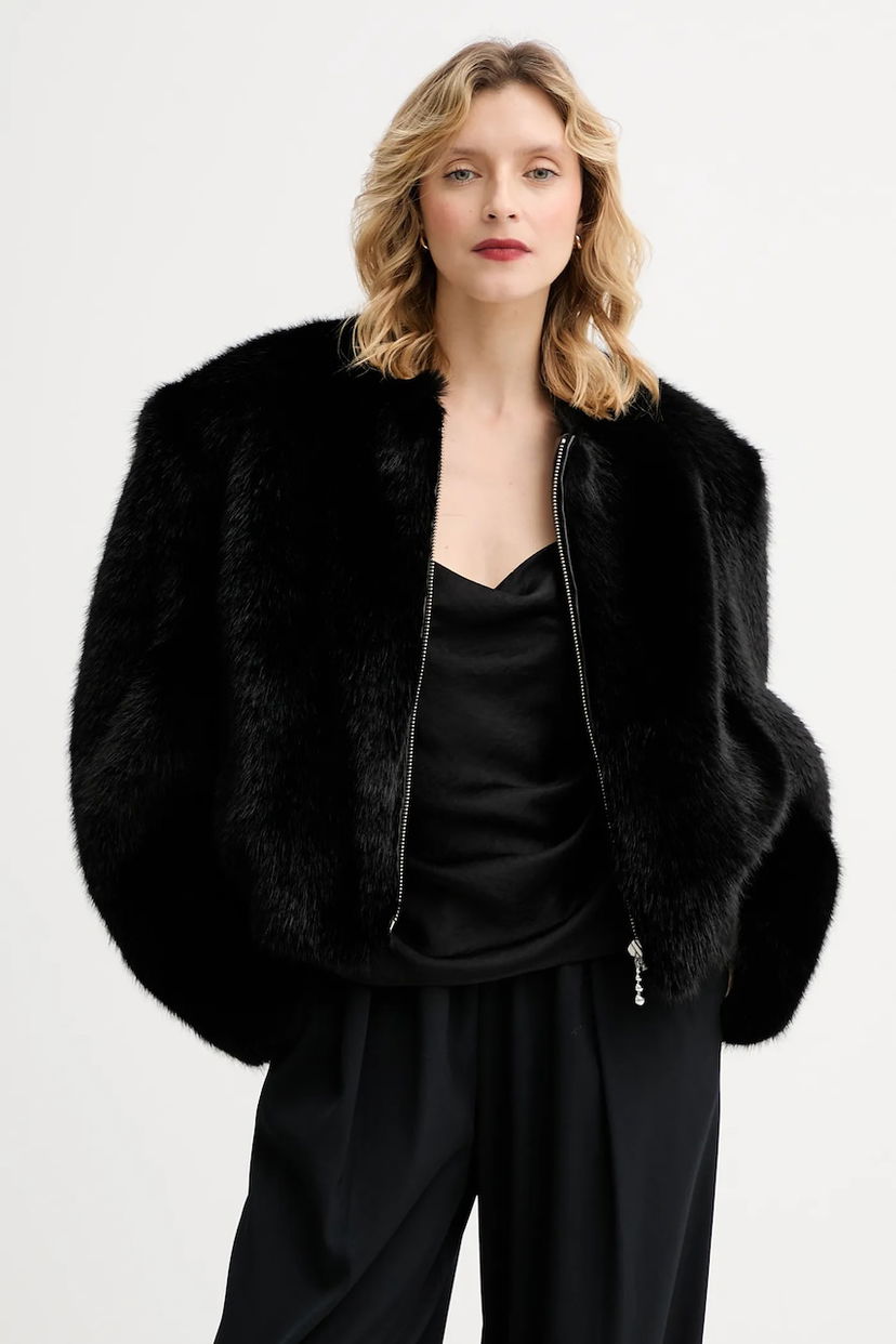 Jakna STAND STUDIO Karly Faux Fur Winter Jacket Črna | 66411.9163