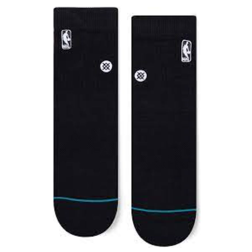 Nogavice Stance Logoman ST QTR Socks Črna | A356A20LOG-BLK, 1