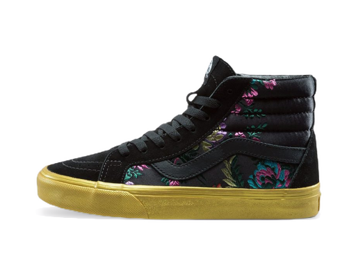 Skateboarding Vans Sk8-Hi Reissue Festival Satin Črna | VN0A2XSBUQJ