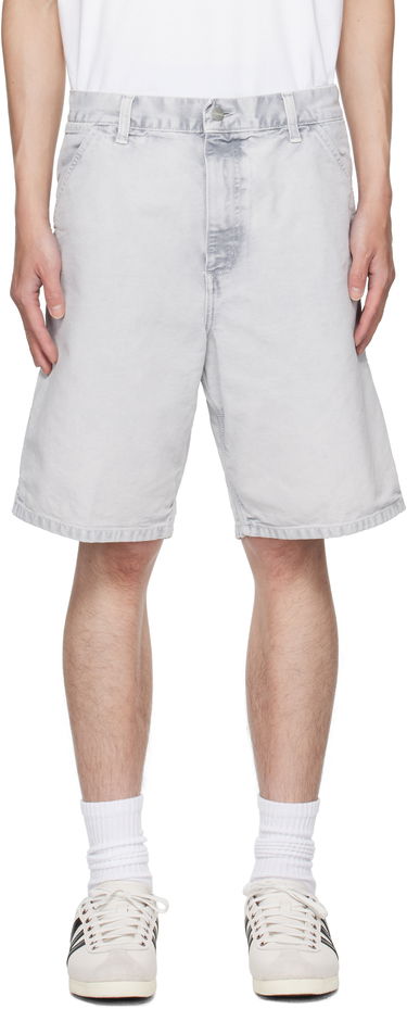 Kratke hlače Carhartt WIP Carhartt WIP Single Knee Shorts Siva | I035558, 0
