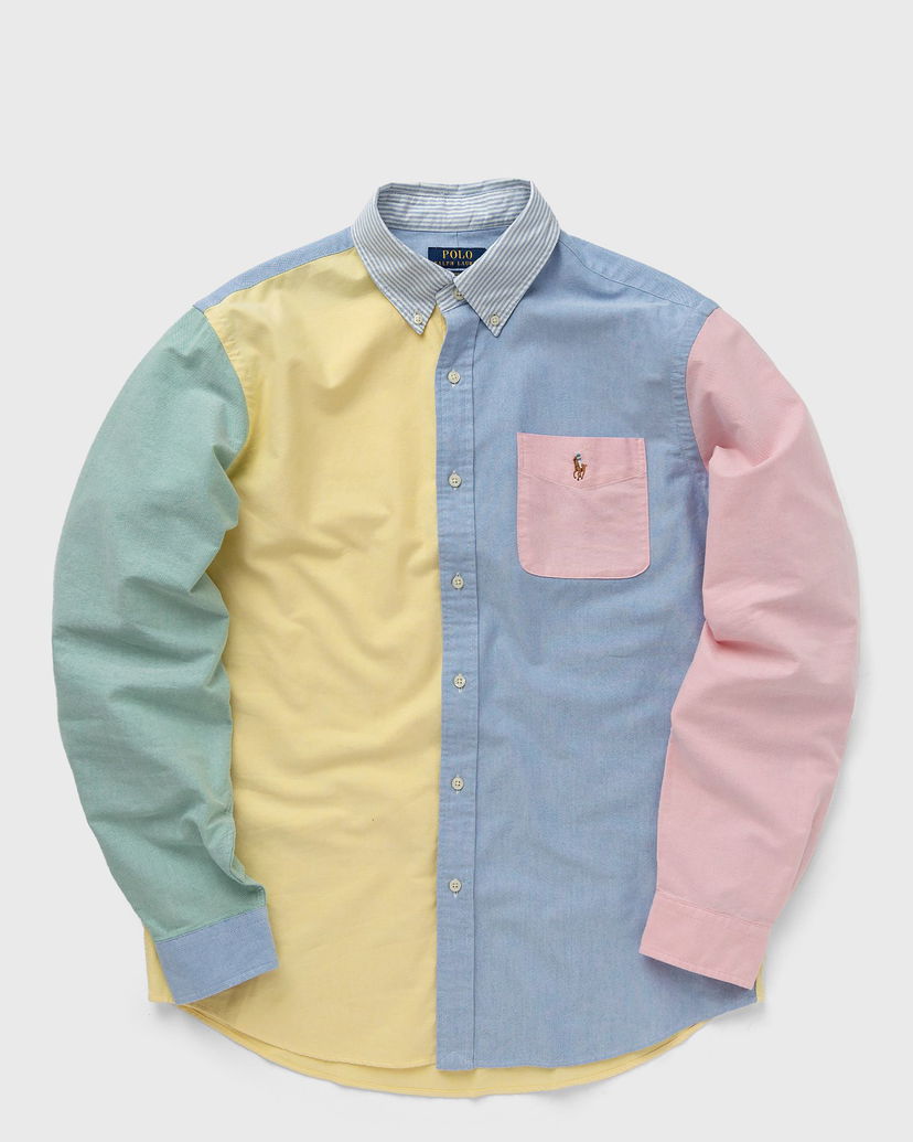 Srajce Polo by Ralph Lauren Color-Block Long Sleeve Shirt Večbarvna | 710928919001