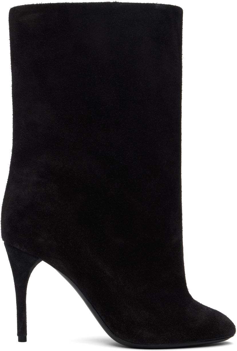 Oblačila Alaïa ALAÏA Low 90 Suede Boots Črna | AA3B098CK177