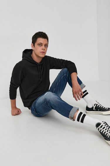 Pulover Napapijri Hoodie Črna | NP0A4FQV, 0