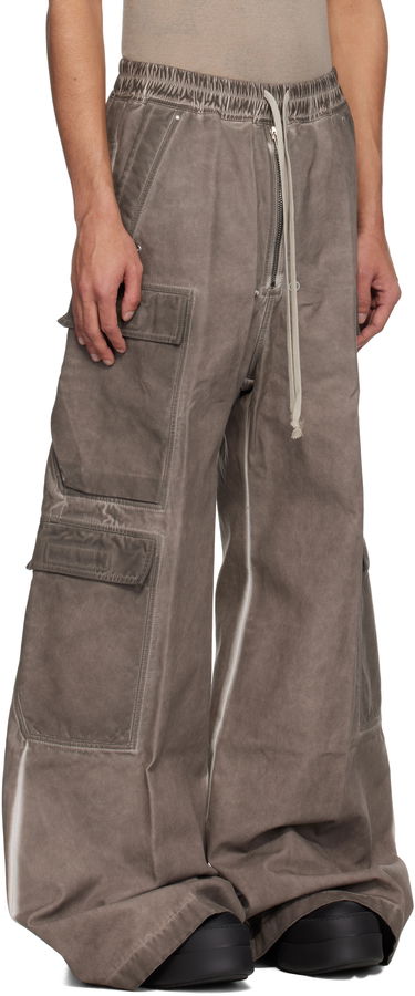 Cargo hlače Rick Owens Rick Owens DRKSHDW Hollywood Double Cargo Jumbo Belas Pants Črna | DU01E3398 CVS, 4