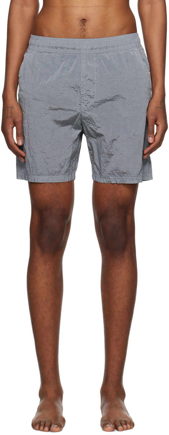 Kratke hlače Stone Island Metallic Swim Shorts Siva | 8015B0943