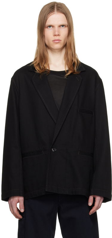 Plašči LEMAIRE Double-Breasted Blazer Črna | JA1038 LD1004, 0