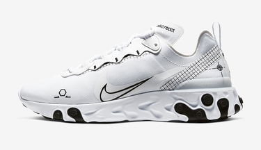 Superge in čevlji Nike React Element Bela | CU3009-100, 0
