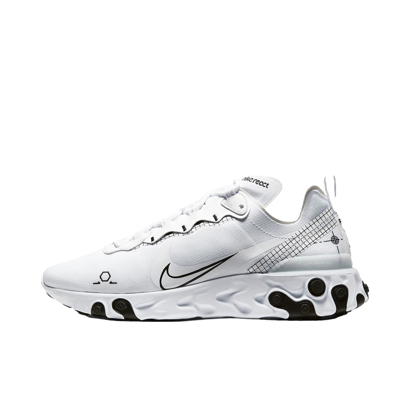 Superge in čevlji Nike React Element Bela | CU3009-100