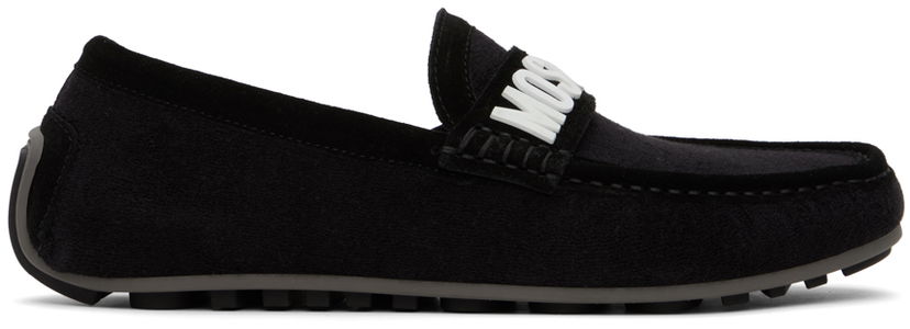 Oblačila Moschino Moschino Drivers Loafers Črna | MB10030G0IGQ0000