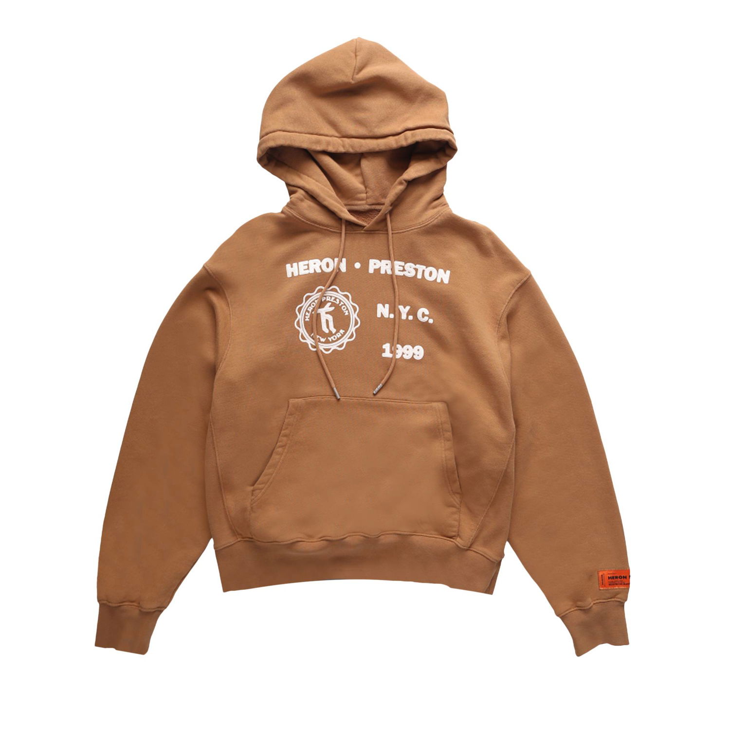 Pulover HERON PRESTON Medieval Hoodie Rjava | HMBB024F22JER0056401, 1
