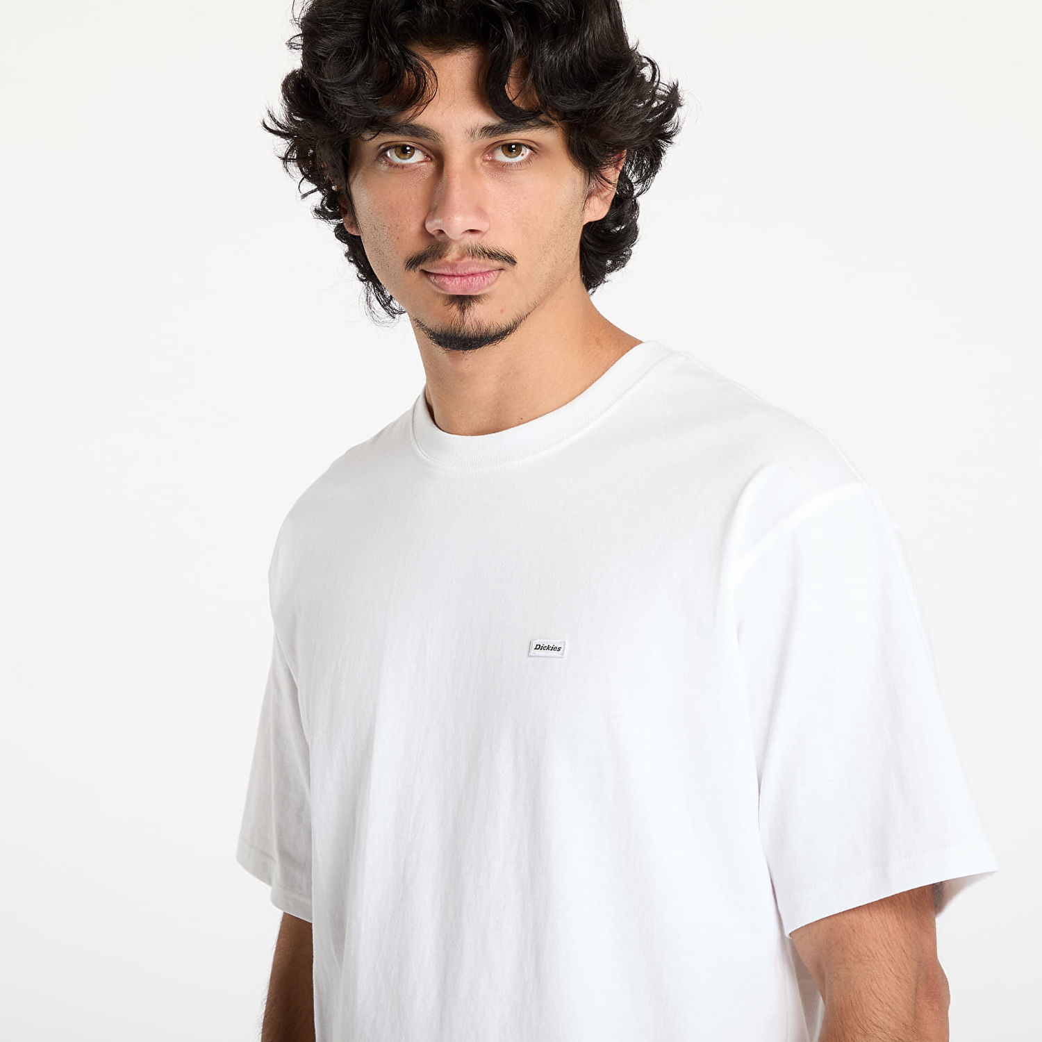 Majica Dickies Clancy Heavyweight Short Sleeve T-Shirt Bela | DK0A4Z4L0WH1, 1