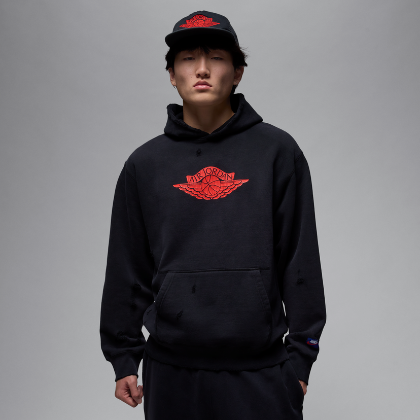 Pulover Jordan Jordan Rare Air Fleece Hoodie Črna | IB3003-010