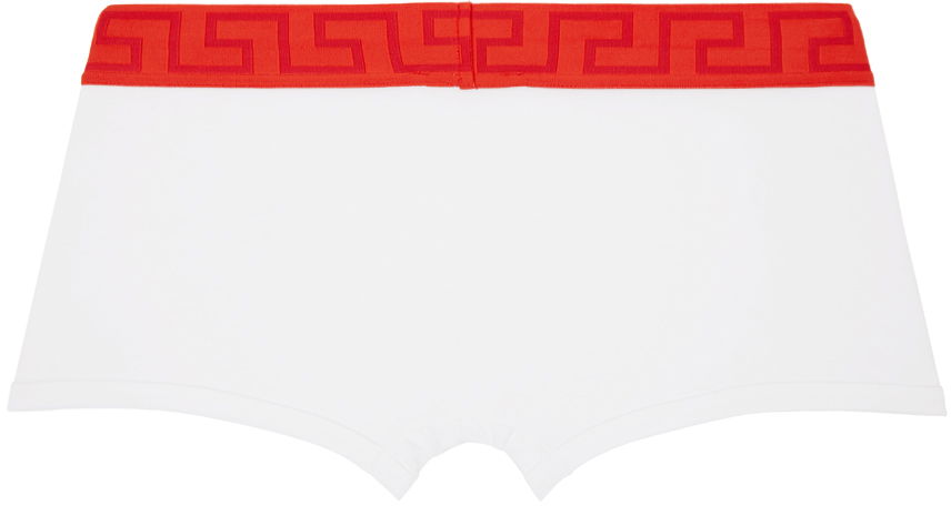 Boksarice Versace Greca Border Boxers Bela | AU10026_1A10011, 1