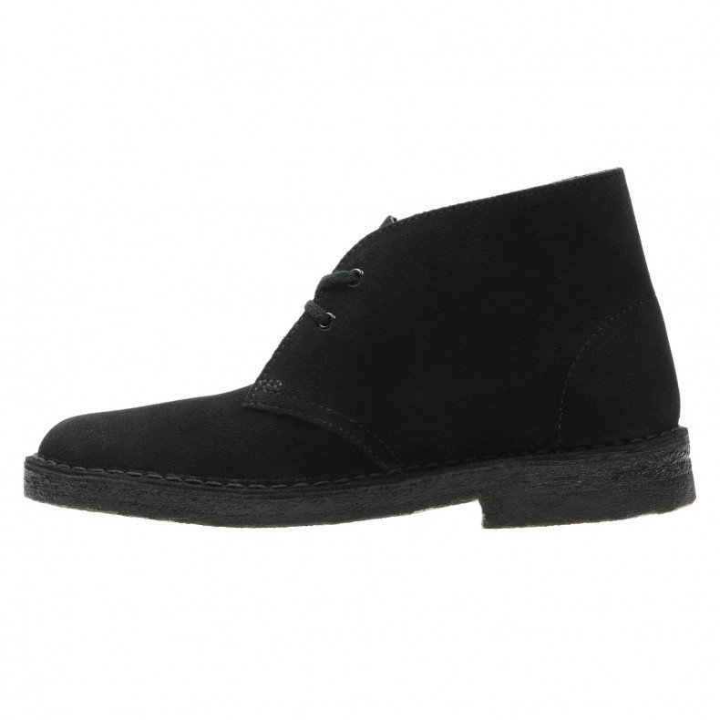 Superge in čevlji Clarks Desert Boot Črna | 26155524, 0