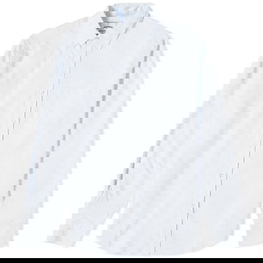 Srajce Portuguese Flannel Belavista Stripe Button Down Oxford Shirt, Size Large Modra | pf-blvstshrt-blst, 0