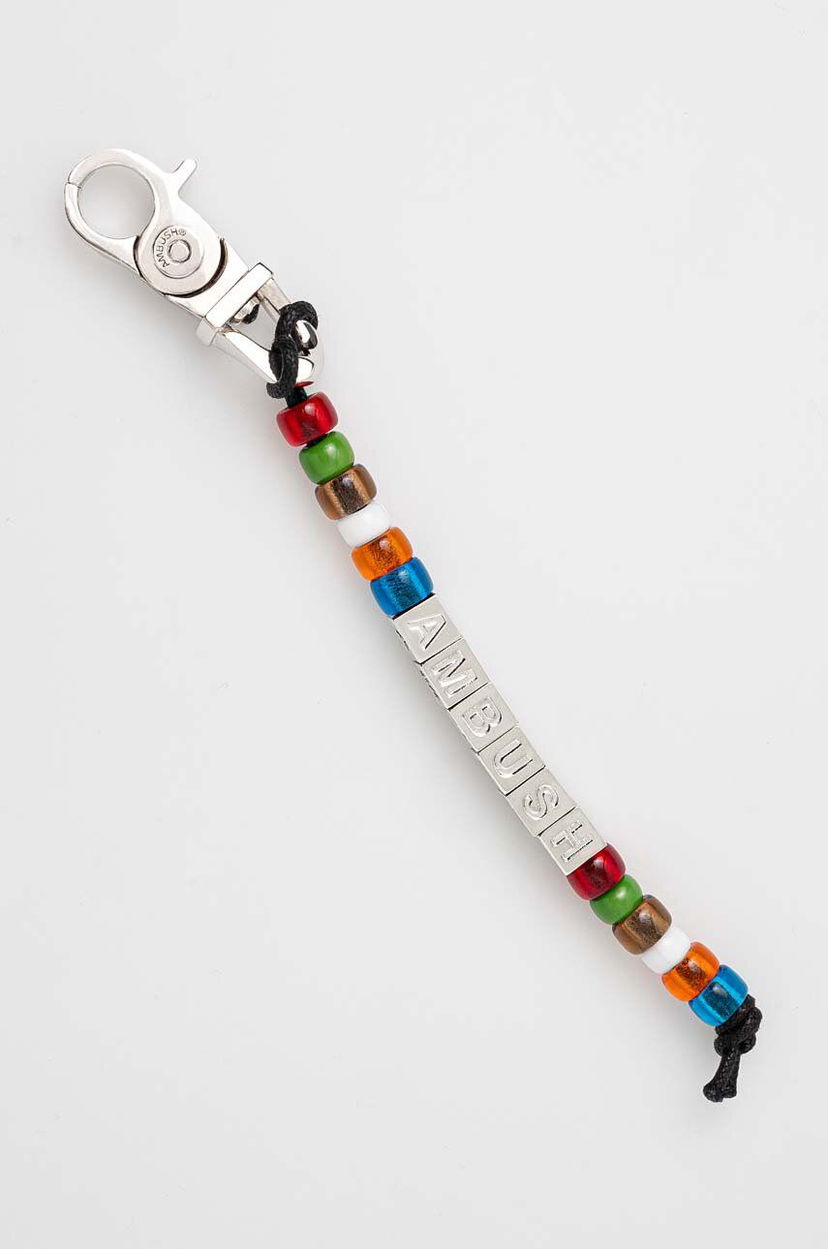 Obeski za ključe Ambush Letterblock Key Charm Večbarvna | BMRE001F24SIL0017200