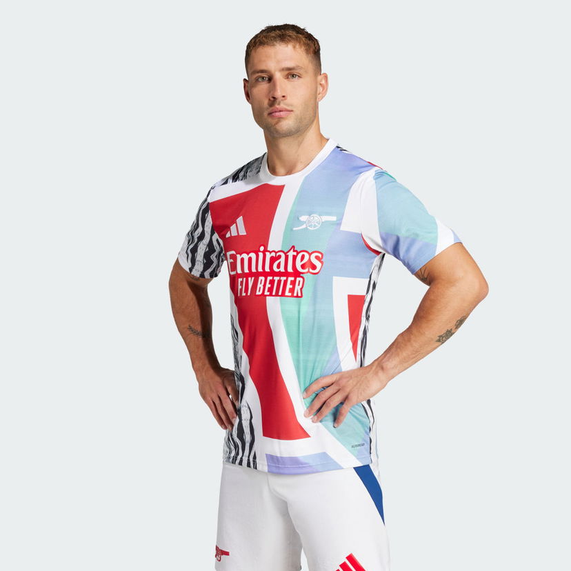 Dres adidas Performance Arsenal 24/25 Pre-Match Soccer Jersey Bela | JE7562