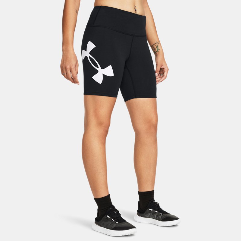 Kratke hlače Under Armour Campus Shorts (18 cm) für Damen Schwarz Črna | 1383635-001
