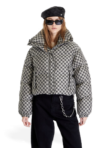 Puhovka MISBHV Monogram Jacquard Canvas Puffer Siva | 3121W415