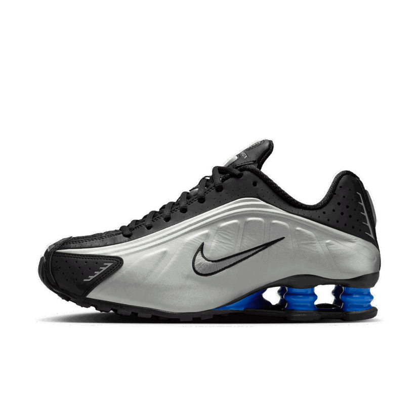 Superge in čevlji Nike Shox R4 "Metallic Silver & Blue" Kovinski | AR3565-006