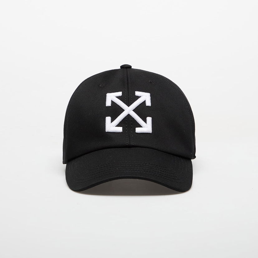 Kapa Off-White Off-White Arrow Drill Baseball Cap Črna | OMLA04AC99FAB0021001
