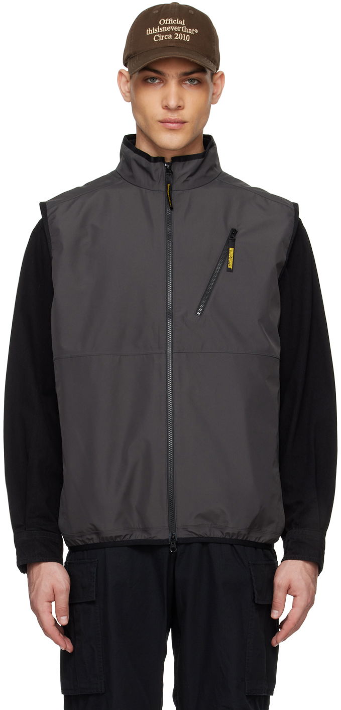 Telovnik thisisneverthat Active Tour Vest Siva | TN241WOWVL01